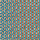 Autumn Woodland - Autumn Stripe B - Blue - Yardage