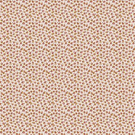 Autumn Woodland - Clover Speckle C - Cream - Yardage
