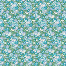 Palace Gardens  - Buckingham Blooms D - Blue - Yardage