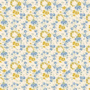Palace Gardens  - Petal Crown A - Cream - Yardage