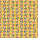 Palace Gardens  - Regal Stripe B - Yellow - Yardage