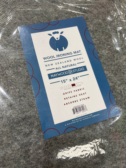 Wool Ironing Mat 15" x 24"