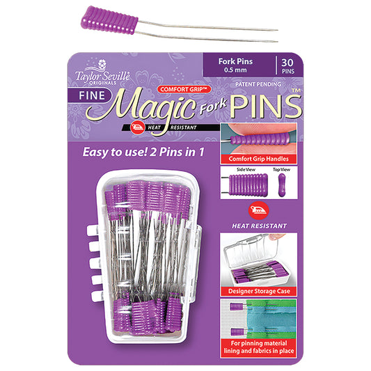 Magic Fork Pins - Fine 0.5mm - 30ct