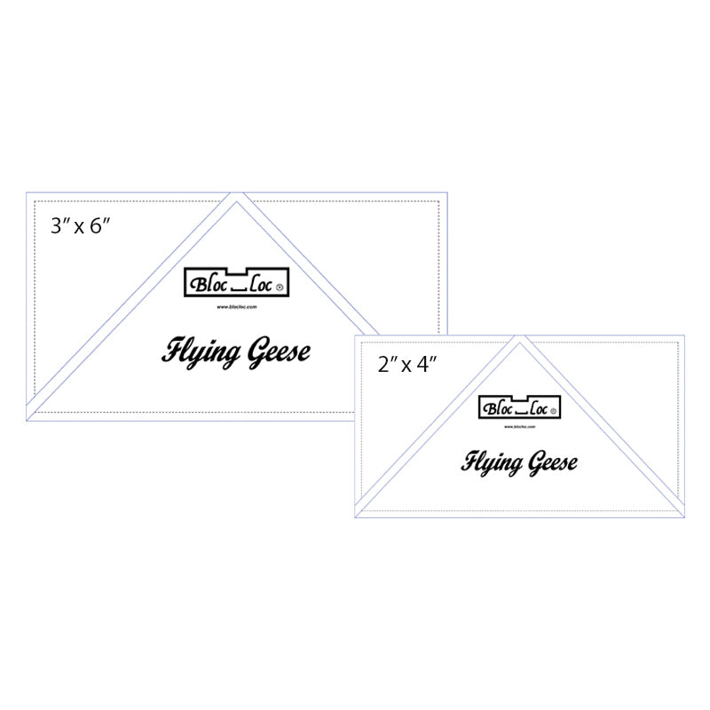 Bloc Loc Flying Geese Ruler Set