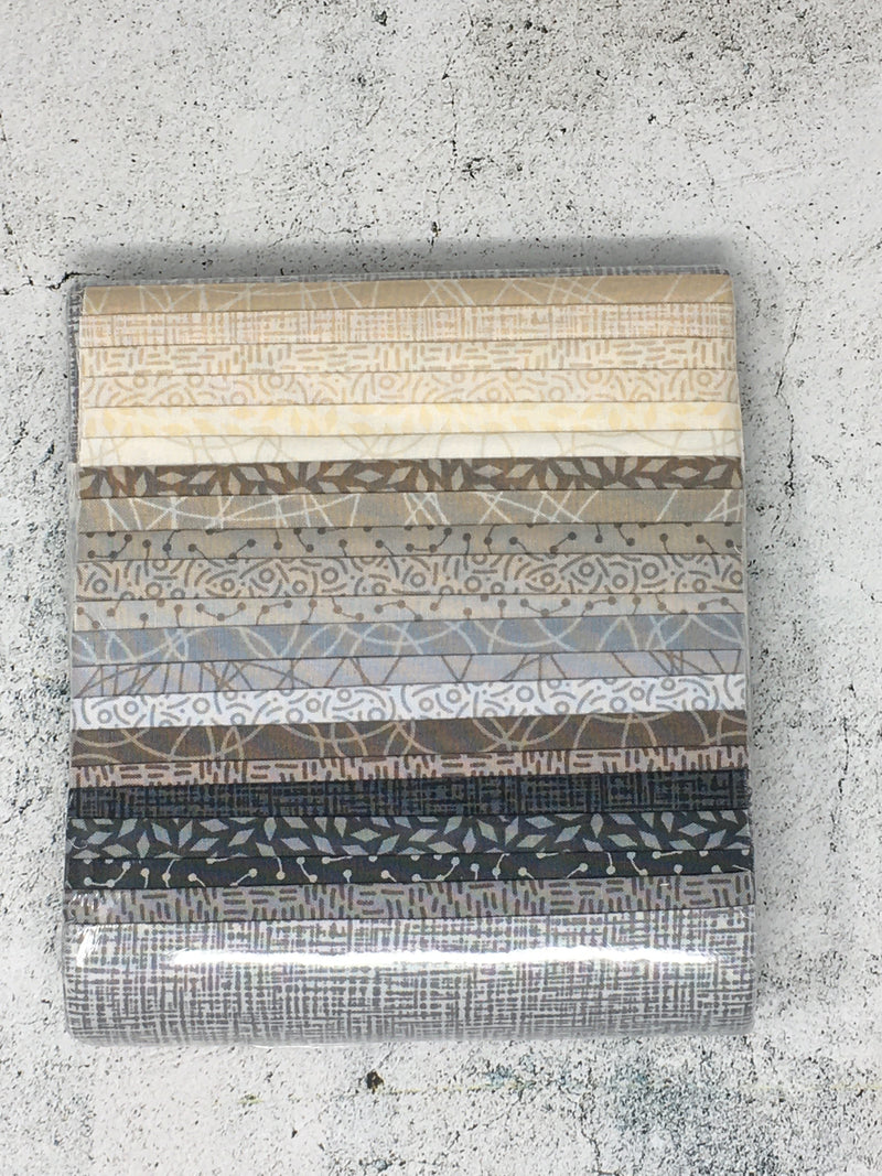 Cream Tones Strips 21 pc - 6.5" Strips