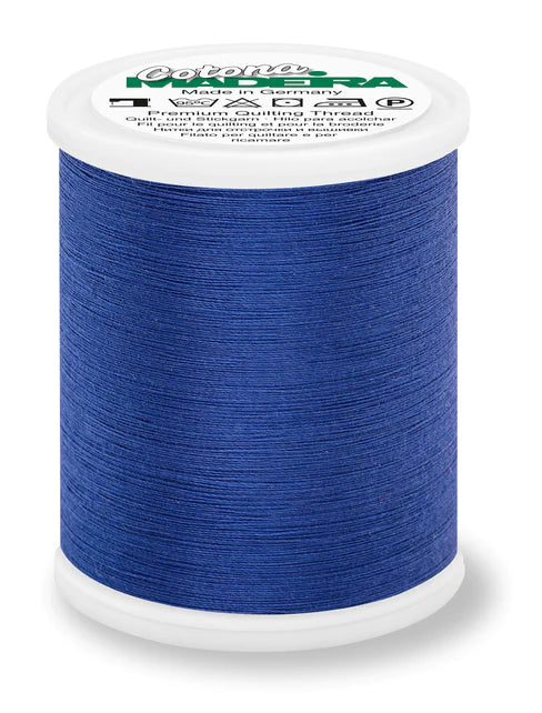 Madeira 1000m Cotton Royal Blue Thread