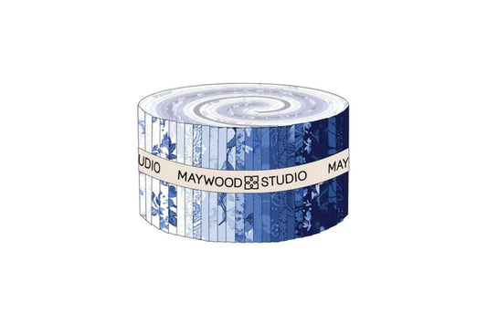 Blue Belle - 2.5" Strips Fabric - Jelly Roll