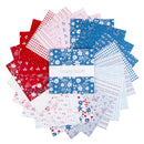 Firework Fields - 5" Squares, 42 pcs - Charm Pack