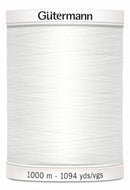 Gutermann - Polyester All Purpose Thread - 1000 m/1094 yds -