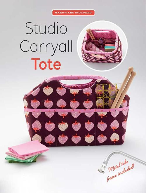 Studio Carryall Tote  (Metal tube frame included) - Pattern
