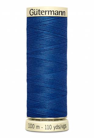 Gutermann - Polyester All Purpose Thread - 100m/110yds - #254 - Bright Blue
