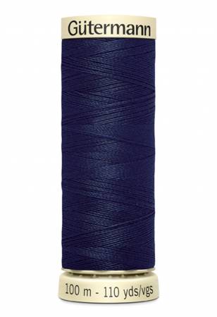 Gutermann - Polyester All Purpose Thread - 100m/110yds - #267 - Dark Navy