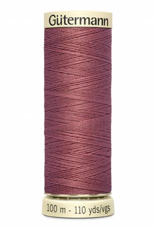 Gutermann - Polyester All Purpose Thread - 100m/110yds - #324 - Dark Rose