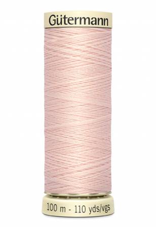 Gutermann - Polyester All Purpose Thread - 100m/110yds - #371 - Salmon Buff