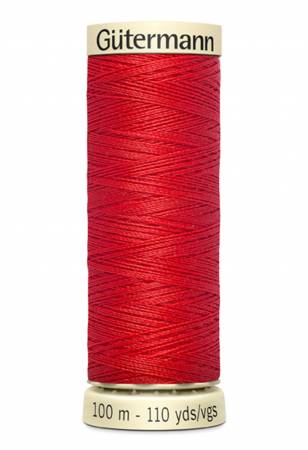 Gutermann - Polyester All Purpose Thread - 100m/110yds - #405 - Flame Red