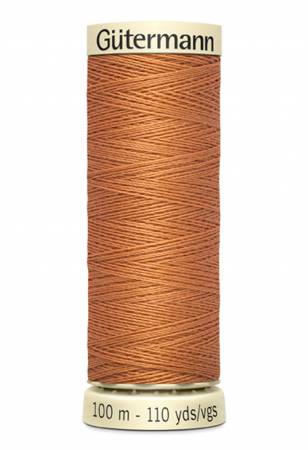 Gutermann - Polyester All Purpose Thread - 100m/110yds - #461 - Burnt Orange