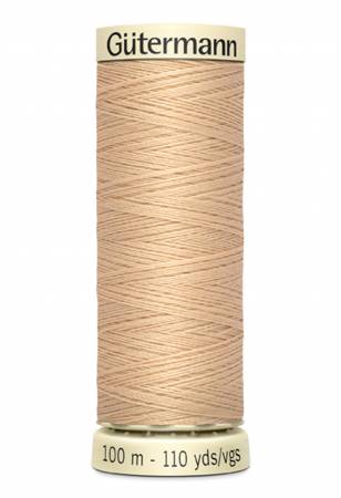 Gutermann - Polyester All Purpose Thread - 100m/110yds - #502 - Sahara