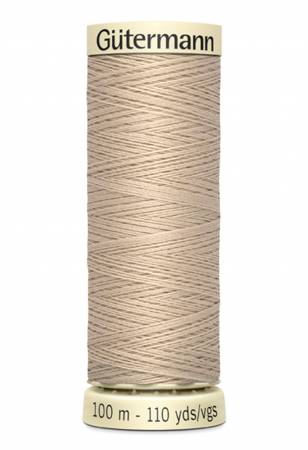 Gutermann - Polyester All Purpose Thread - 100m/110yds - #505 - String Beige