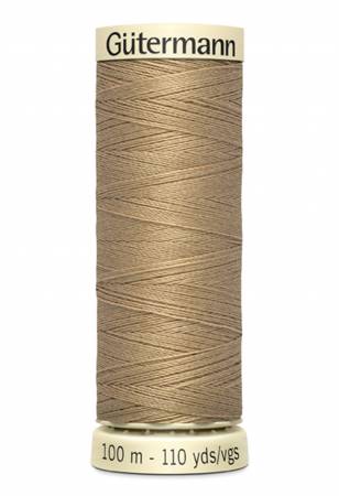 Gutermann - Polyester All Purpose Thread - 100m/110yds - #520 - Wheat