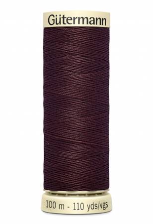 Gutermann - Polyester All Purpose Thread - 100m/110yds - #592 - Chili Brown
