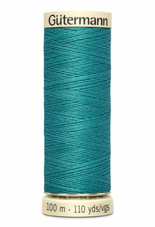 Gutermann - Polyester All Purpose Thread - 100m/110yds - #673- Green Turquoise