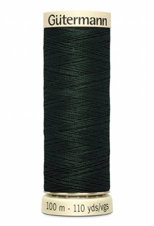 Gutermann - Polyester All Purpose Thread - 100m/110yds - #792 - Forest Green