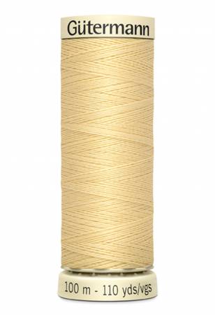 Gutermann - Polyester All Purpose Thread - 100m/110yds - #815 - Canary
