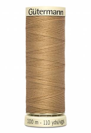 Gutermann - Polyester All Purpose Thread - 100m/110yds - #825 - Burlywood