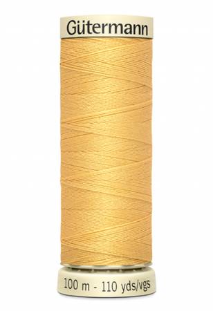 Gutermann - Polyester All Purpose Thread - 100m/110yds - #827 - Dusty Gold