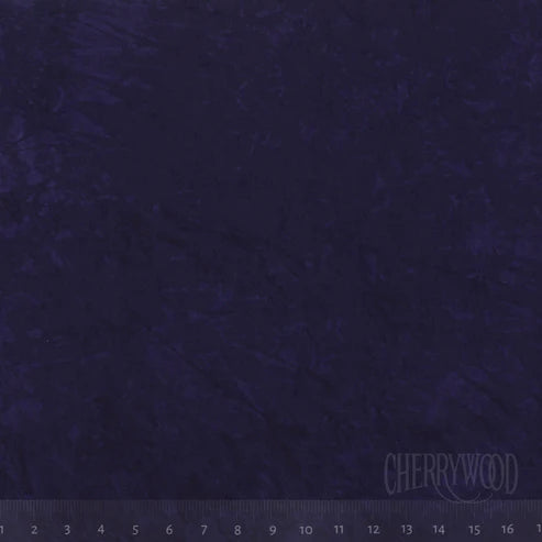 Cherrywood Hand Dyed Fabric Navy 1010