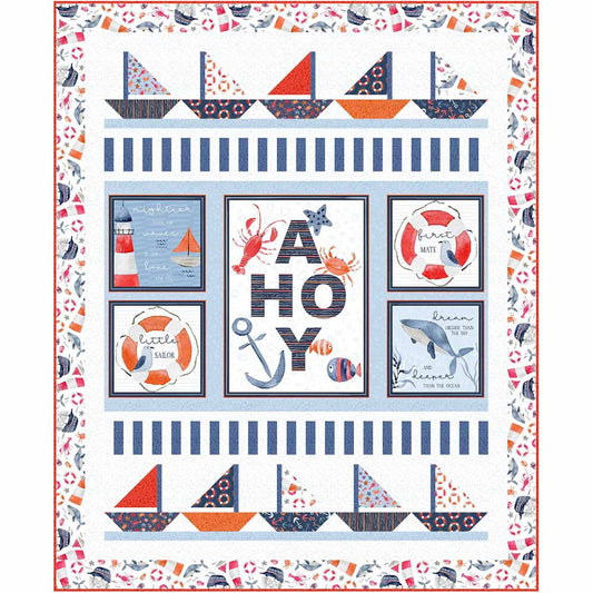 Ahoy Baby Quilt Kit