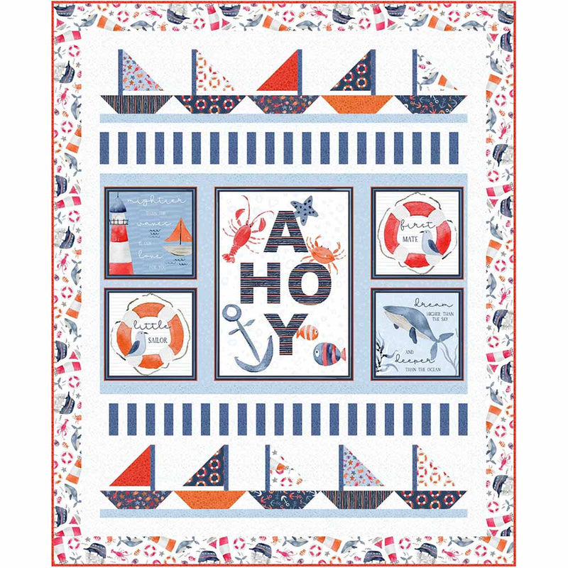 Ahoy Baby Quilt Kit