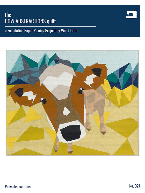 The Cow Abstractions Quilt Kit