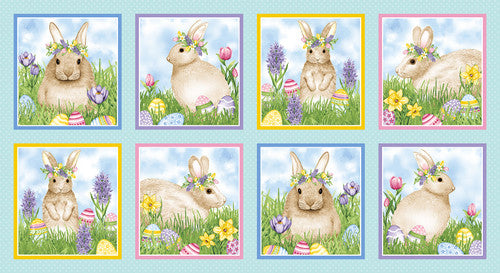 Hoppy Hunting 24"x 43" Panel