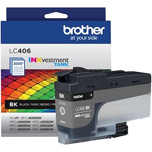 Brother INKvestment LC406BK Original Ink Cartridge - Single Pack - Black