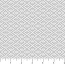Wintry Lustre - Silver Cells - Gray and Silver - Yardage