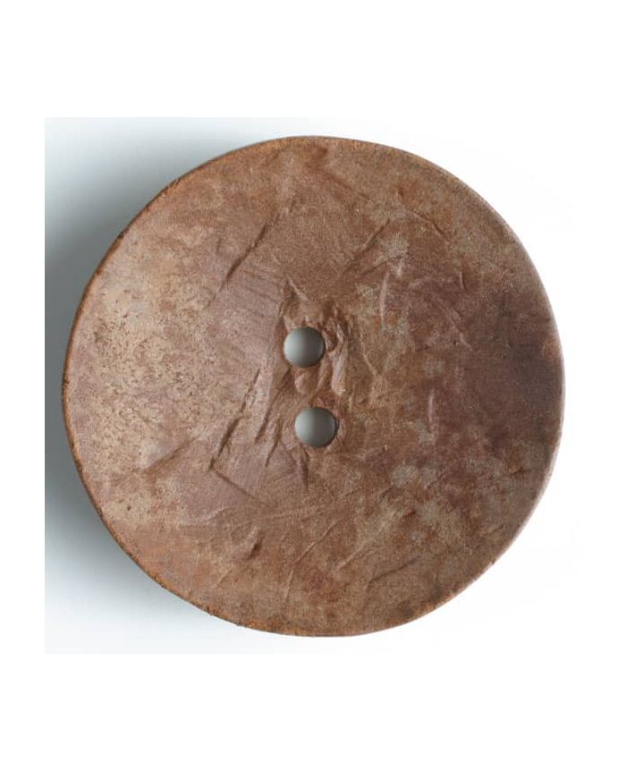 60mm Brown Button