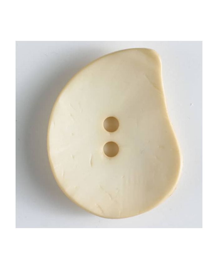 50mm Teardrop Beige Button – SewYeahQuilting