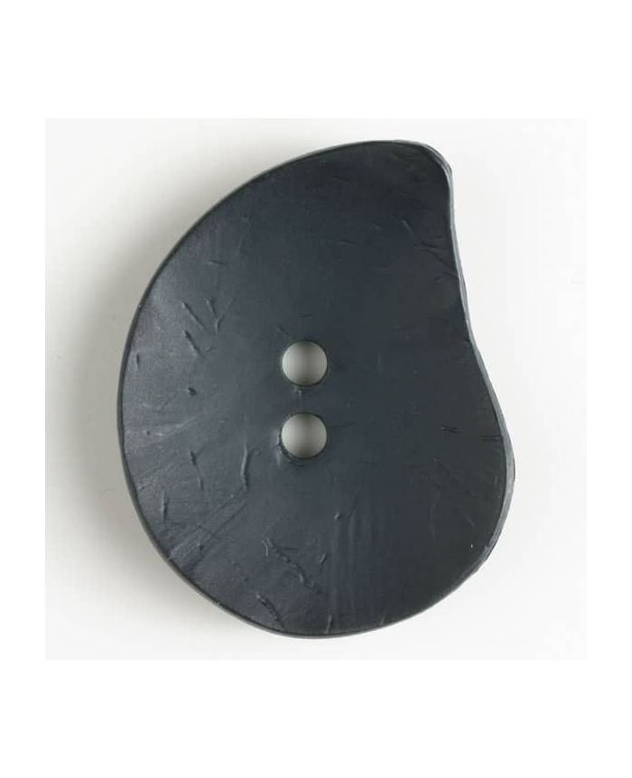 50mm Teardrop Navy Blue Button