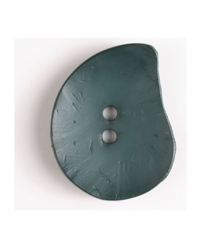 50mm Teardrop Moss Green Button