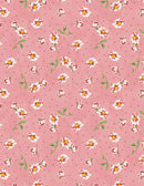Blushing Meadow - Medium Floral Toss - Pink - Yardage