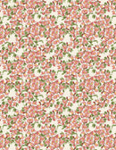 Blushing Meadow - Mini Bouquet Toss - Cream/Pink - Yardage
