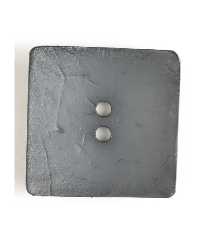 60mm Square Charcoal Button