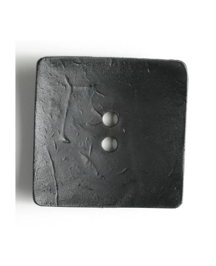 60mm Square Black Button