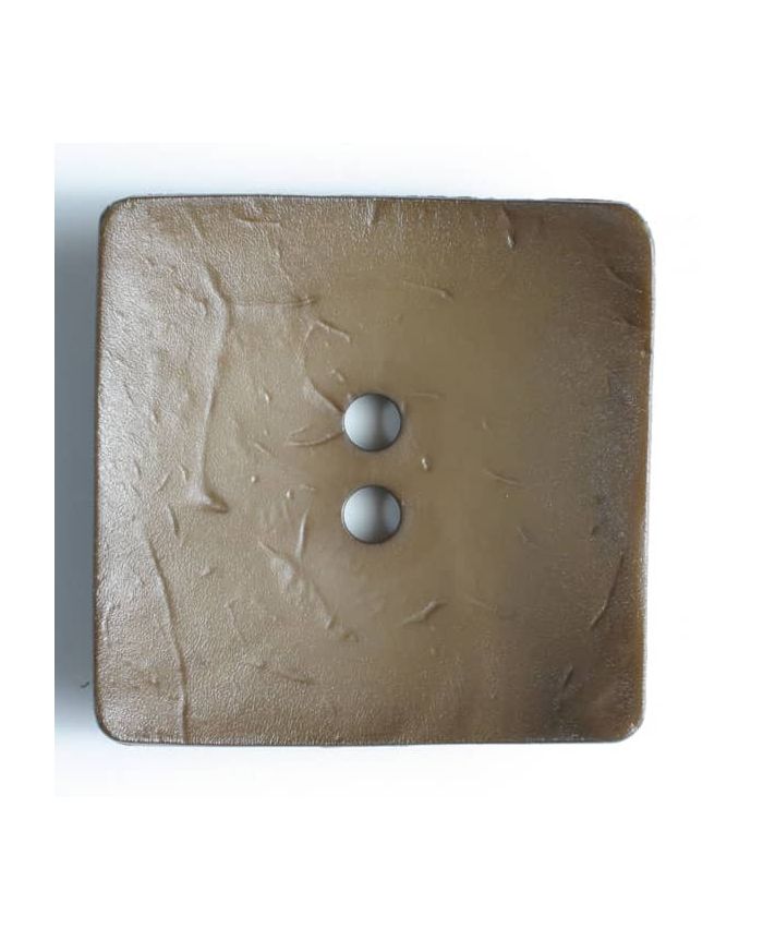 60mm Square Chocolate Button