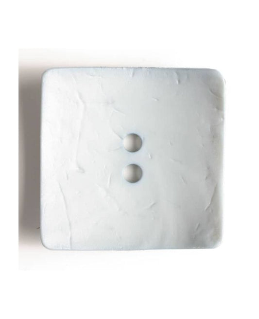 60mm Square Pale Blue Button