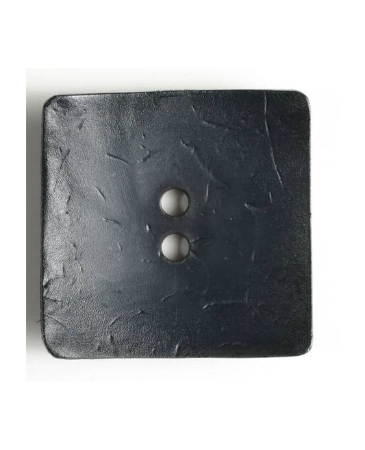 60mm Square Navy Blue Button