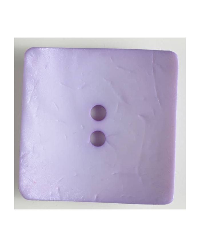 60mm Square Lilac Button