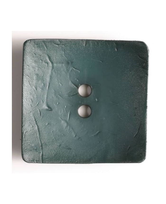 60mm Square Moss Green Button