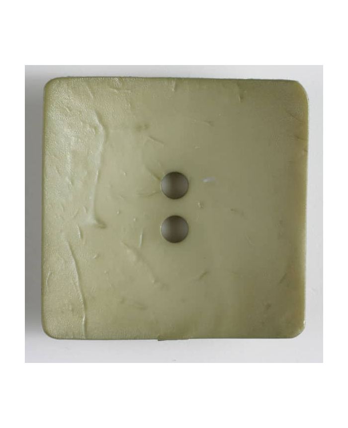 60mm Square Light Olive Button